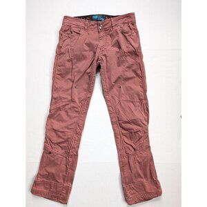 ABK Climbing Pants Mens Old Stone V2 Evo Burnt Brown French Alps
